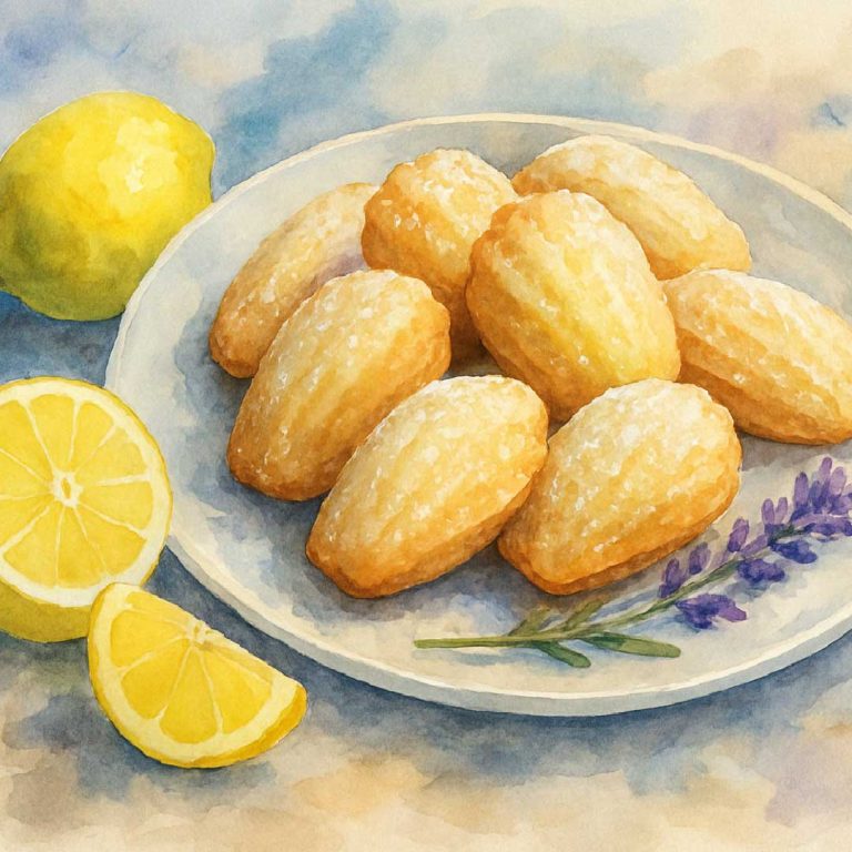 lemon madeleine recipe